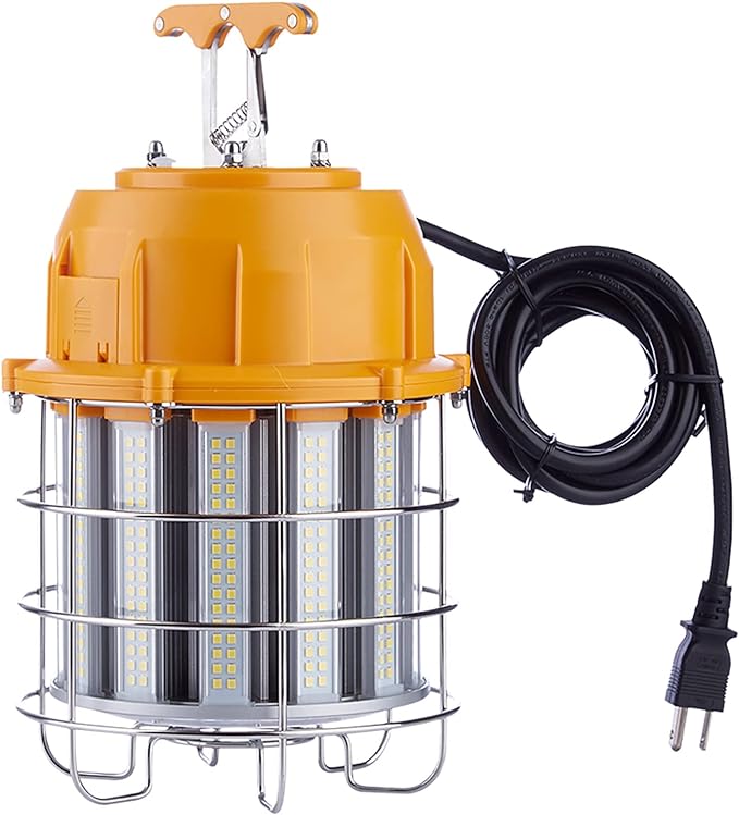 LED Temporary Work Light 100W LED Construction Lights 12, 000lm 5000K Daylight by JC-LGL