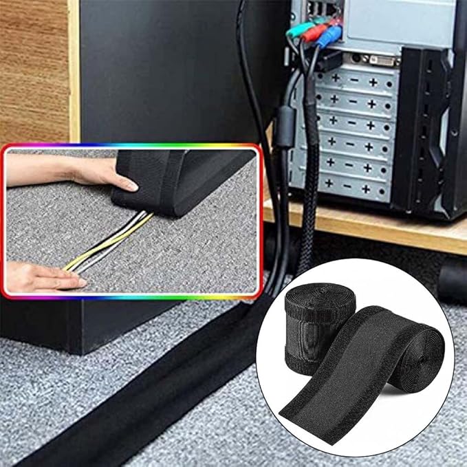 Floor Cable Cover Protector 3 Meters Wire Management System - Image 4