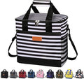 Iknoe Large Cooler Bag Collapsible 24 Can Insulated Bags Leakproof Lunch Cooler by Iknoe