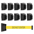 DuraSteel Wall Mount Retractable Belt Barrier by DuraSteel