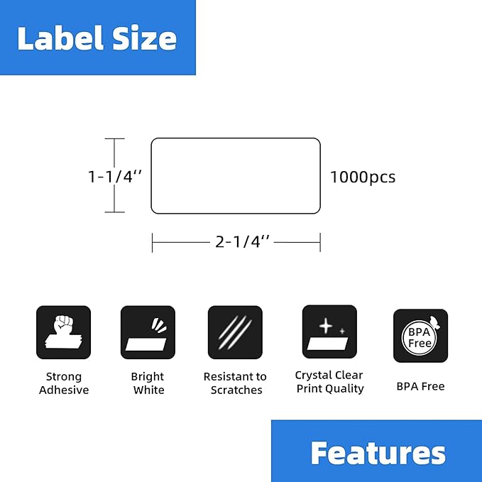 Compatible Direct Thermal Labels Replacement - Image 2