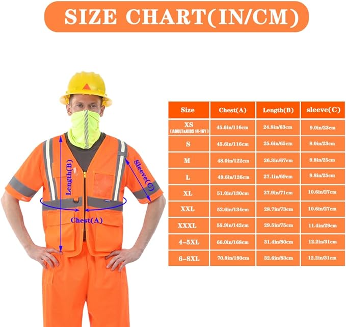 A-SAFETY High Visibility Reflective Safety Vest Customize Logo - Image 5