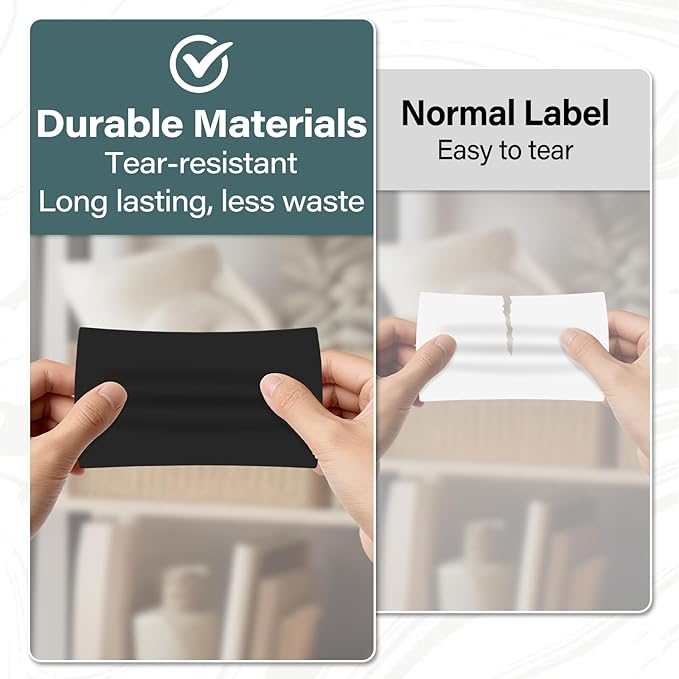500 Pcs Rectangle Inventory Stickers Vinyl 3 × 5 Inch Moving Labels - Image 7