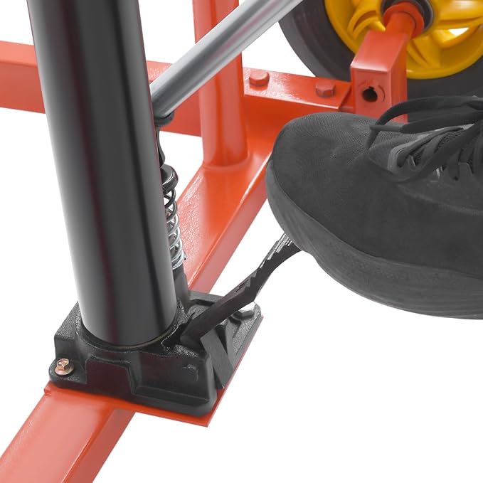 Hydraulic Material Lift Winch Stacker, 577 LBS Capacity Manual Forklift Pallet - Image 5