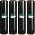 Black Stretch Film/Wrapping Paper Thickness, 18 Inch 1500 Feet Plastic wrap roll by YXX-TECH