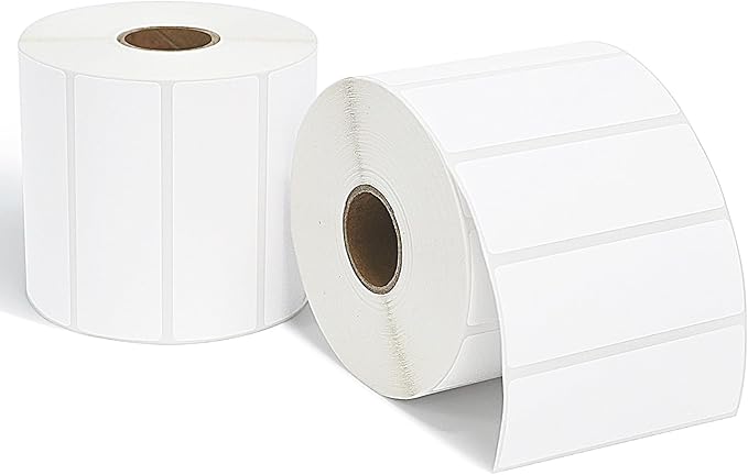 ESSENTIAL 3"x1" Direct Thermal Barcode Labels, Shipping Labels, Compatible by ESSENTIAL