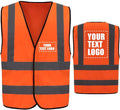 AYKRM 12 colour High visibility viz vest hi vis viz reflective work by AYKRM