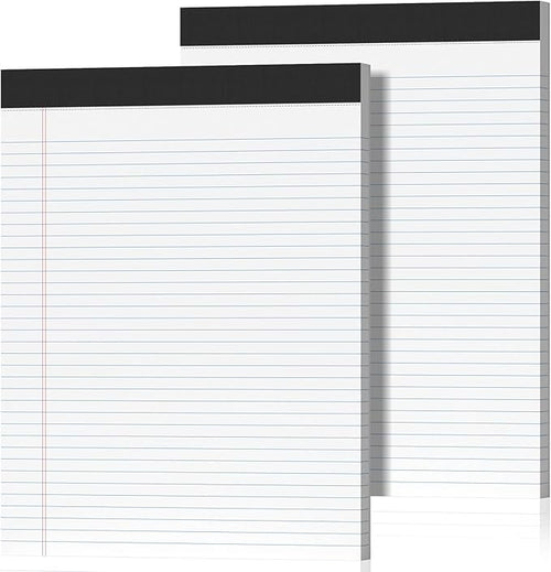 2 Pack Legal Pads 8.5 x 11 College Ruled Note Pads 8.5 x 11 Notepads 8.5 x 11 by Nichela