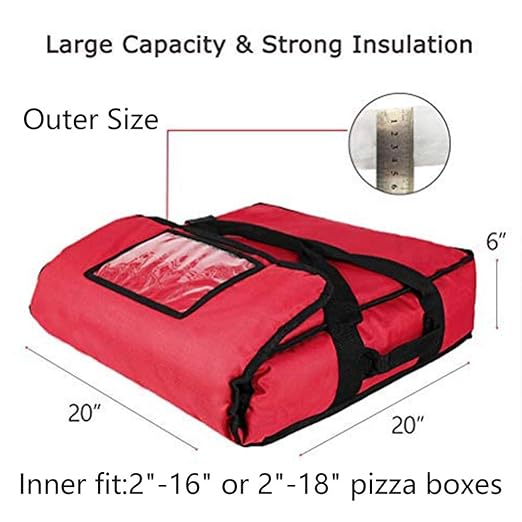 Insulated Pizza Bag Thermal Pizza & Food Delivery Bags Commercial Professional - Image 4