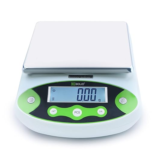 U.S. Solid Digital Analytical Balance 2kg x 0.01g, High Precision Lab Scale - Image 3