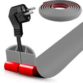 Floor Cord Cover Self Adhesive Cord Hider, 20FT Cable Management, Extension by DBHXXMB-HH