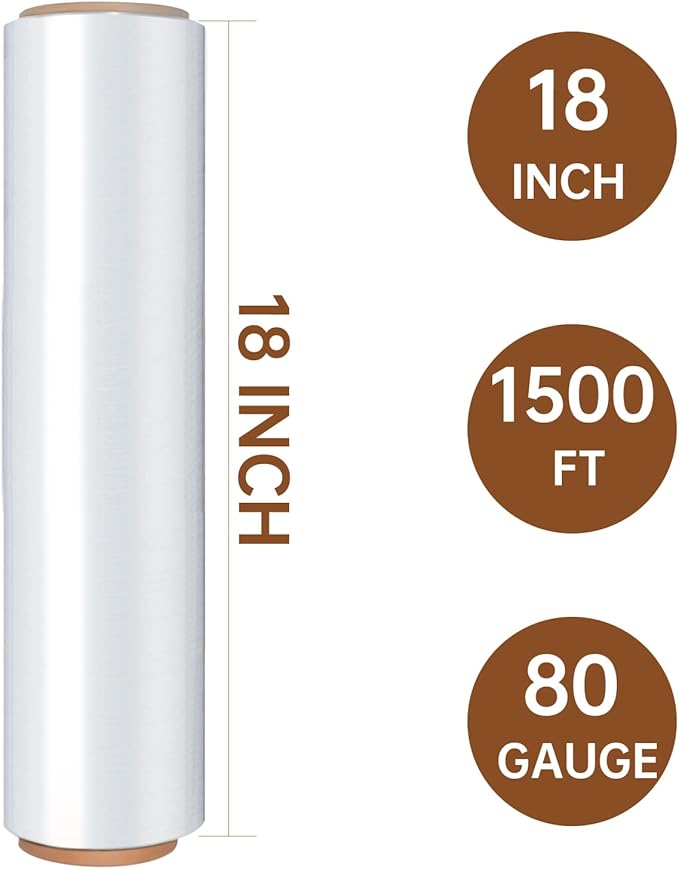 Stretch Wrap Roll, Plastic Wrap - Image 2