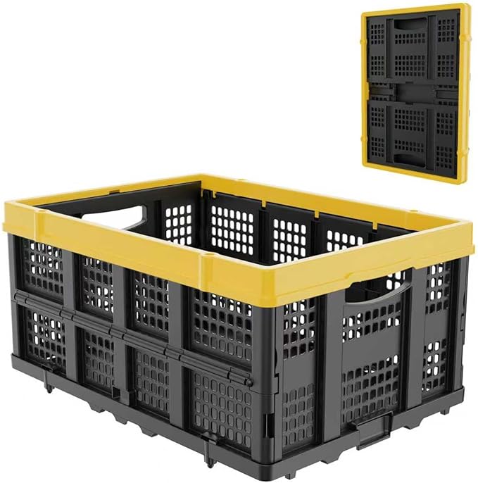 49L Collapsible Crate, Milk Crate by TOLRET