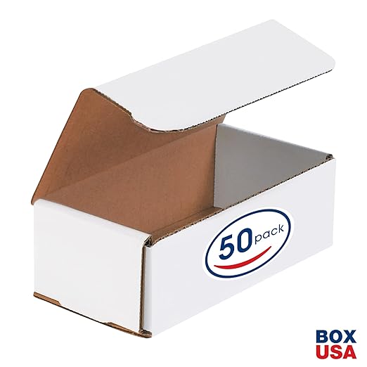 Box USA Small Shipping Boxes 6"L x 3"W x 2"H, Gifts or Bulk Business Orders - Image 2