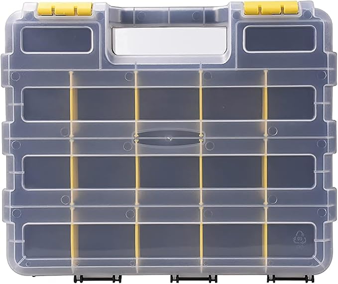 Hardware Organizer Box 34 Compartments Small Parts Organizer - Image 7