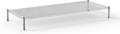 30''W x 72''L x 8''H Chrome Plated Wire Dunnage Rack | Off The Floor Storage by Regal+Altair