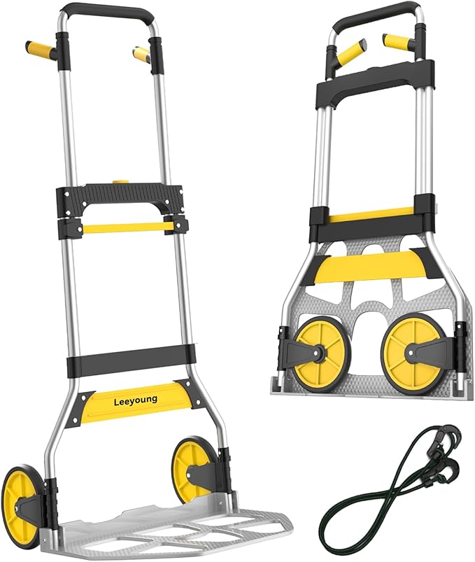 Aluminum Folding Hand Truck 309lb Capacity by AllKindsofFoldingHandTruckByLeeyoung