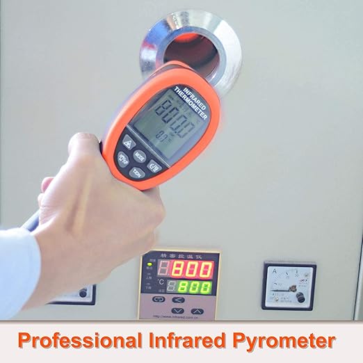 BTMETER BT-1500 Pyrometer 30:1 Industrial Laser Thermometer Gun, -58℉ to 2732℉ - Image 7