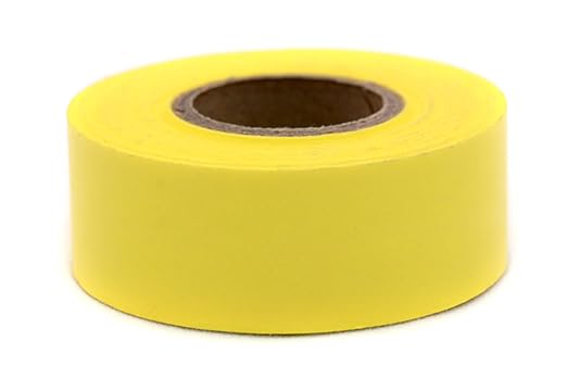 ChromaLabel 1 Inch Colored Tape, Clean Remove Colored Masking Tape by ChromaLabel