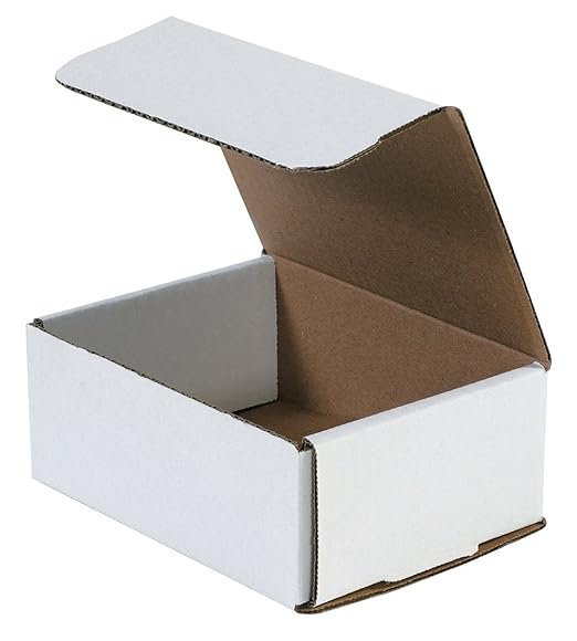 BOX USA Mailer Boxes Small 10"L x 3"W x 3"H 50-Pack by BOXUSA