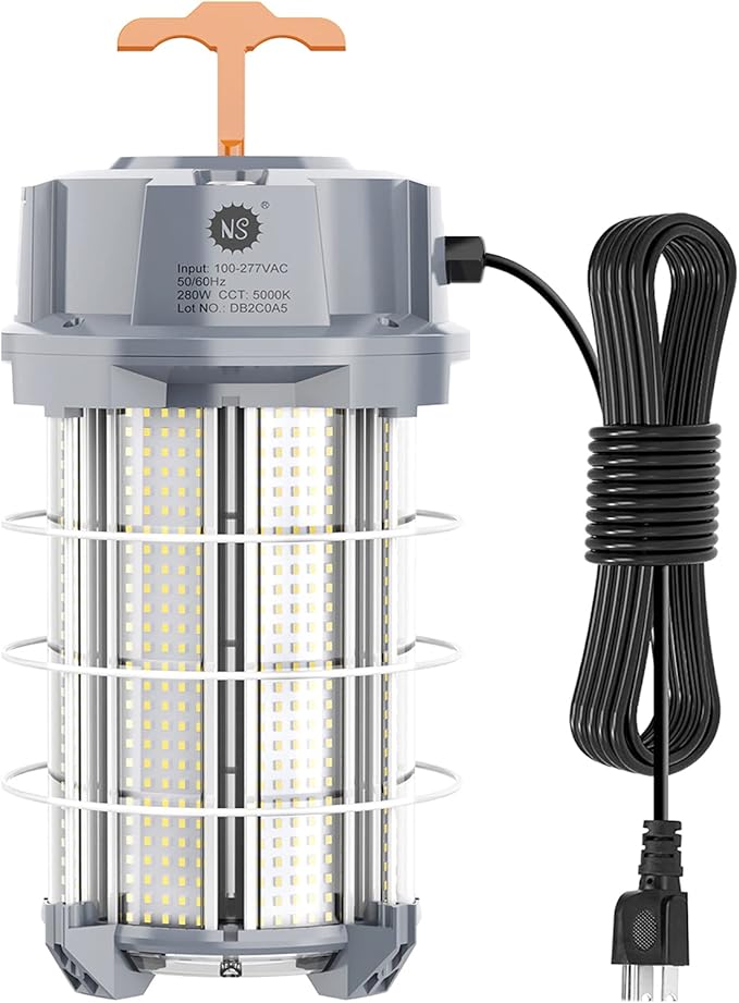 Led Temporary Work Light 280W, Portable Hanging Work Construction Lights by NS