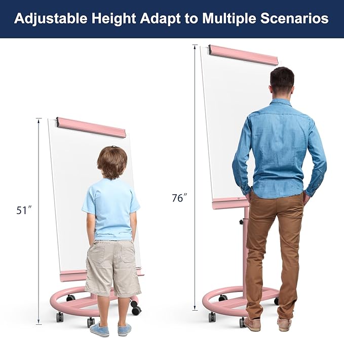 TSJ OFFICE Mobile Whiteboard Magnetic - Image 3