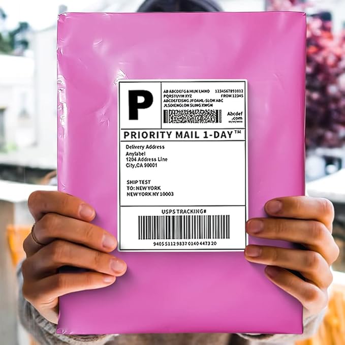 POLYSELLS 25 pcs 24x24 Inches Pink Poly Mailers Shipping Envelopes, Strong - Image 6