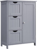 VASAGLE Floor Storage Cabinet, Freestanding Storage Unit by VASAGLEbySONGMICSHOME