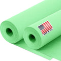 12" x 1200" Light Green Kraft Paper Roll, 45 lbs Thickness, Made in USA Colored by Paclord