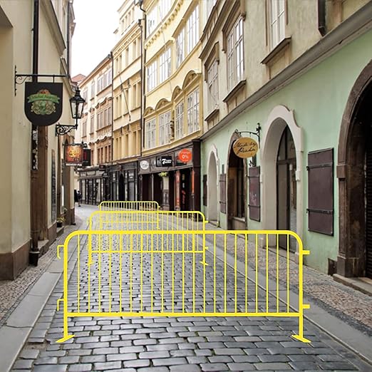 Angry Bull Barricades Heavy Duty Crowd Control Metal Interlocking Barricade - Image 6