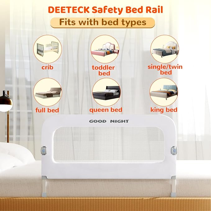 Bed Guard Rail for Toddlers - Image 6