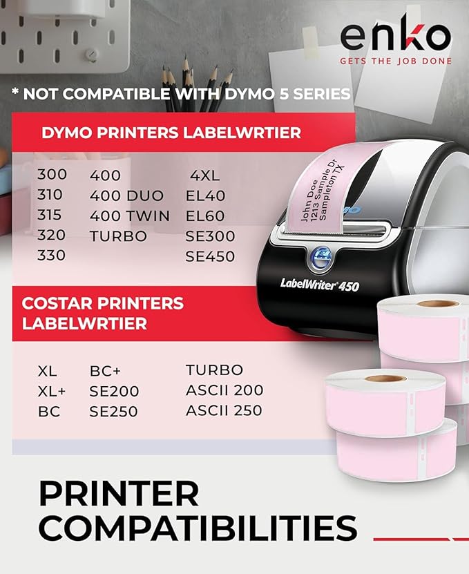 enKo Address, Shipping & Barcode Labels 30252 - Image 4