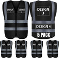 BeautyWill Custom Logo Safety Vest S, 4XL Personalized Safety Vest High by BeautyWill