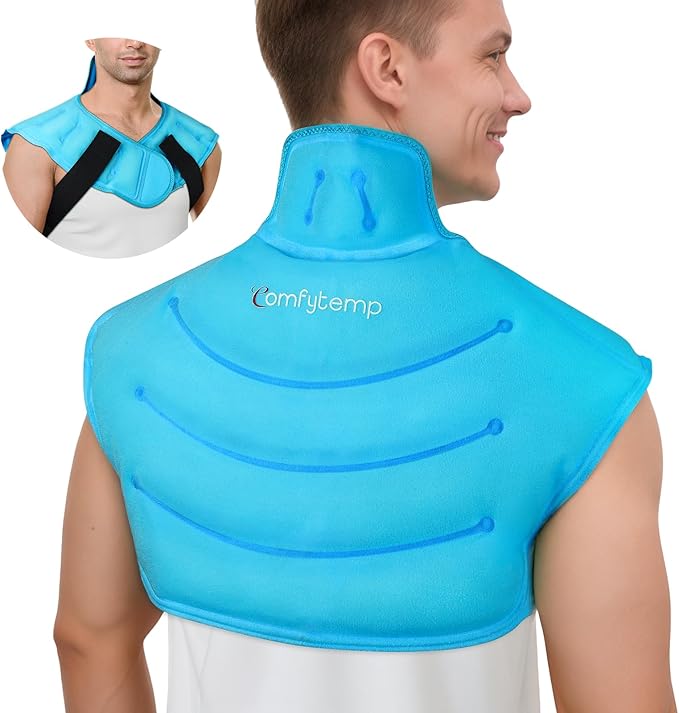 Comfytemp Large Ice Pack for Neck Shoulders Upper Back Pain Relief by Comfytemp