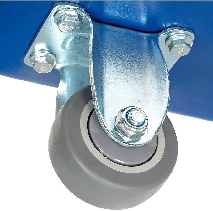 Global Industrial 6 Bushel Plastic Bulk Box Truck, Direct Mount Base, 500 lbs. - Image 7