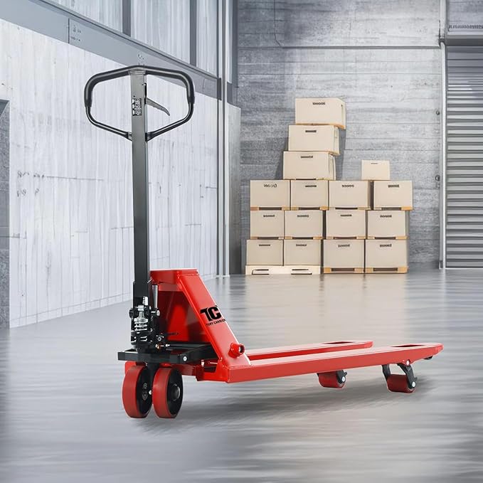 Tory Carrier Hand Pallet Jack Truck 6600 Lb. Capacity Manual Pallet Trucks 27 x - Image 6