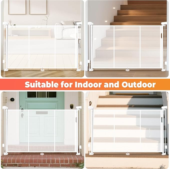 Retractable Baby Gates for Stairs - Image 9