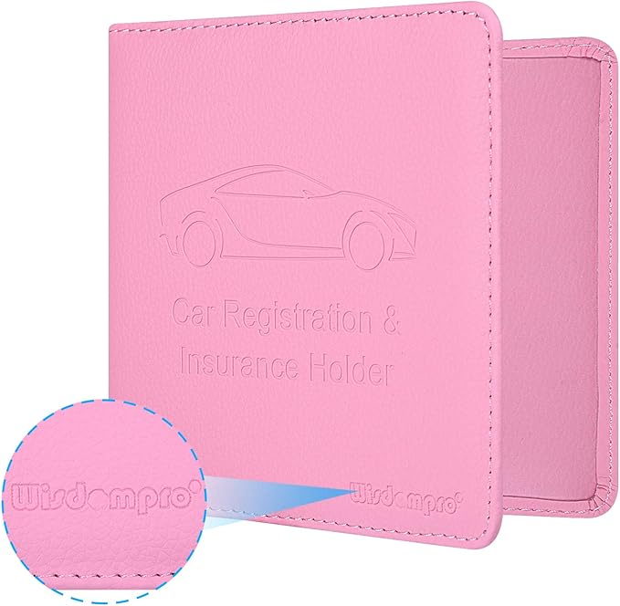 Wisdompro Small Car Registration and Insurance Documents Holder - Image 5