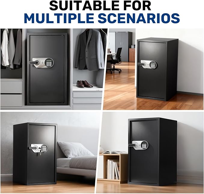 BlackSmith Large Home Safe 3.9 Cub Fingerprint Security Safe - Image 8