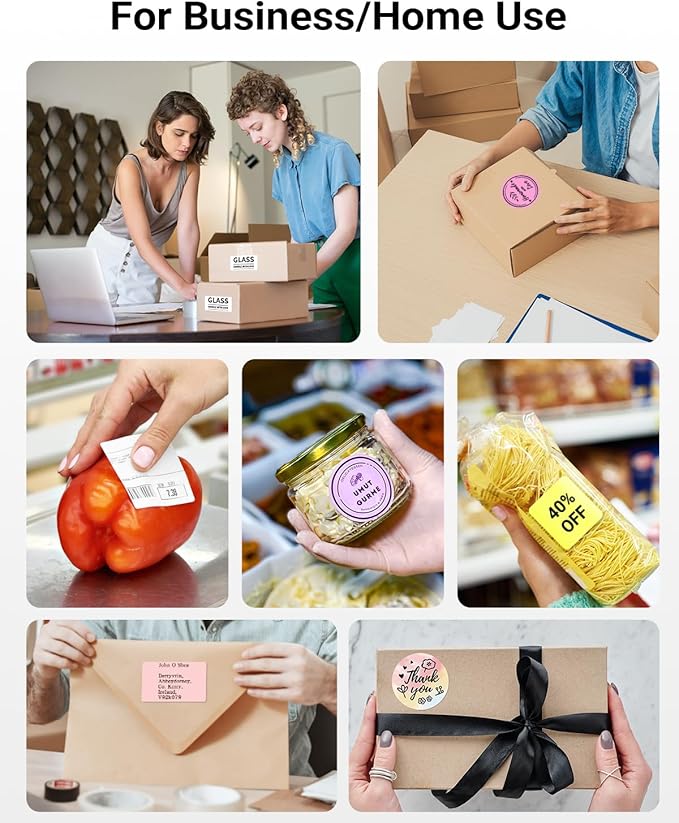 Phomemo M220 Label Maker, Thermal Sticker Maker Machine - Image 6