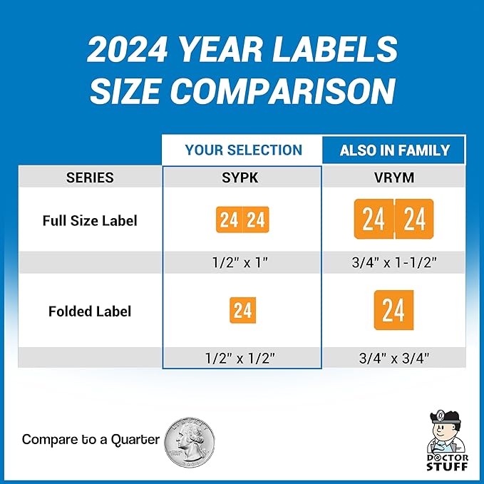 2024 MINI Year Stickers, Compatible - Image 5