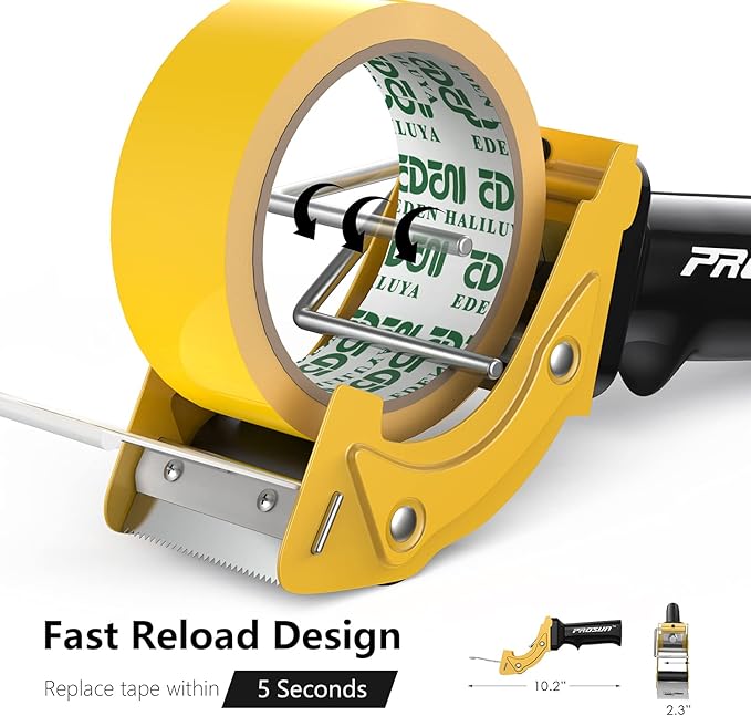 Fast Reload 2 Inch Tape Gun Dispenser Packing Packaging Sealing Cutter TG01 - Image 2