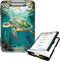 Clipboard with Storage High Capacity Plastic Nursing Clipboards with Pen Holder by Unknown