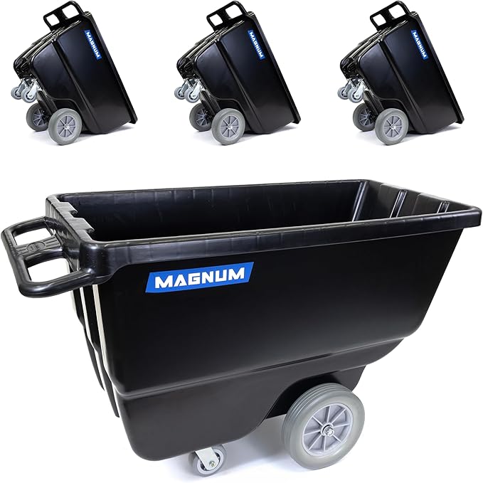 Magnum Tilt Truck, 1/2 Cu. Yd. Capacity Dump Cart by Unknown