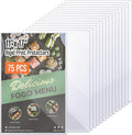 Henoyso 75 Pcs 11" x 17" Rigid Print Protectors, Heavy Duty Hard Plastic Sheet by Henoyso
