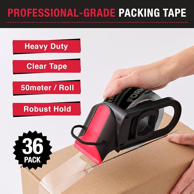 Professional-Grade Clear Packing Tape - Image 2
