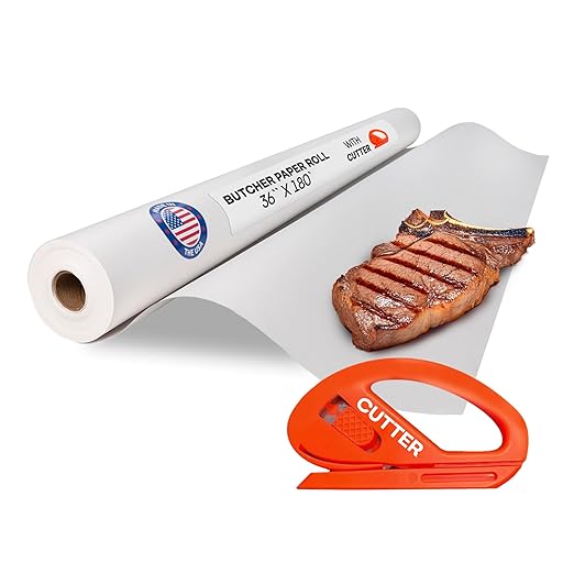 White Butcher Paper 36" x 2160" by IDLPackaging