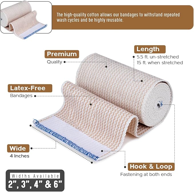 Premium Elastic Bandage Wrap - Image 2