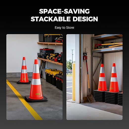 10 Pack 28 Inch Traffic Cones - Image 8