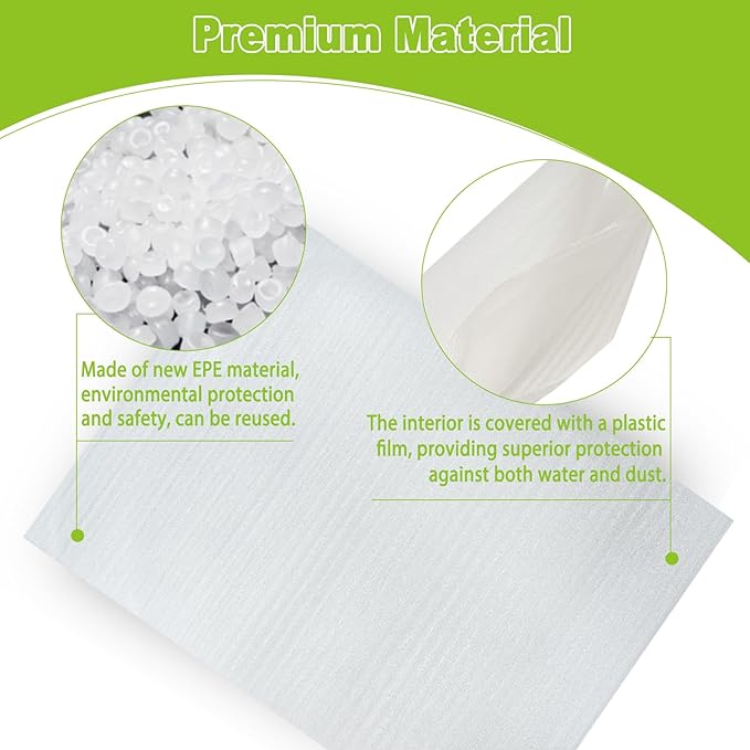10 Pack 18x22in Cushion Foam Pouches Moving Packaging Supplies Shockproof - Image 3